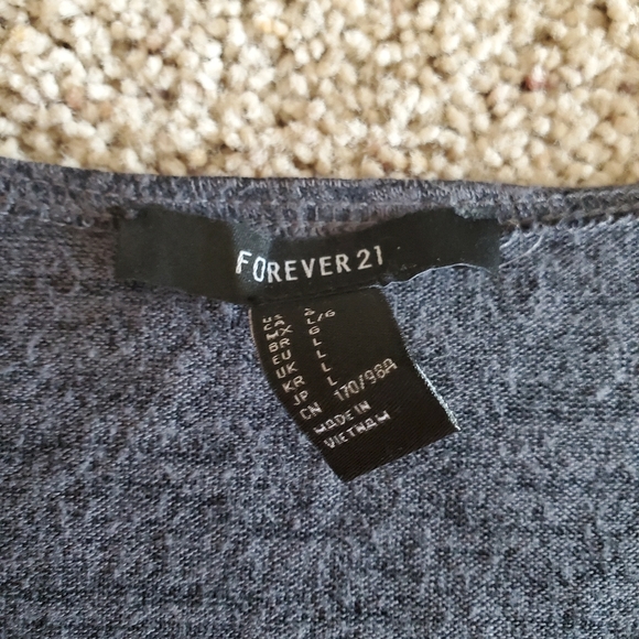 Forever 21 Gray Dress - Picture 3 of 7